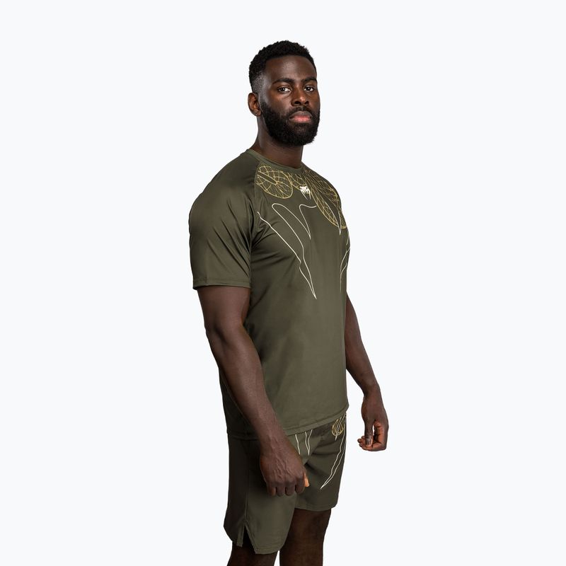 Herren Trainingsshirt Venum Serpenti Dry Tech khaki/bronze/ivory 4