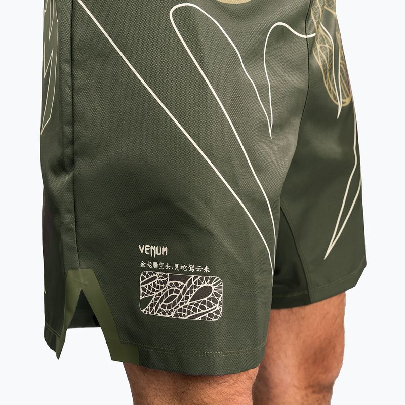 Herren Trainingsshorts Venum Serpenti Fight khaki/bronze/ivory 6