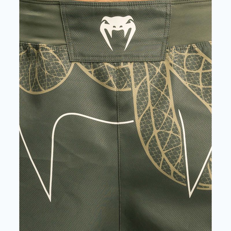 Herren Trainingsshorts Venum Serpenti Fight khaki/bronze/ivory 7