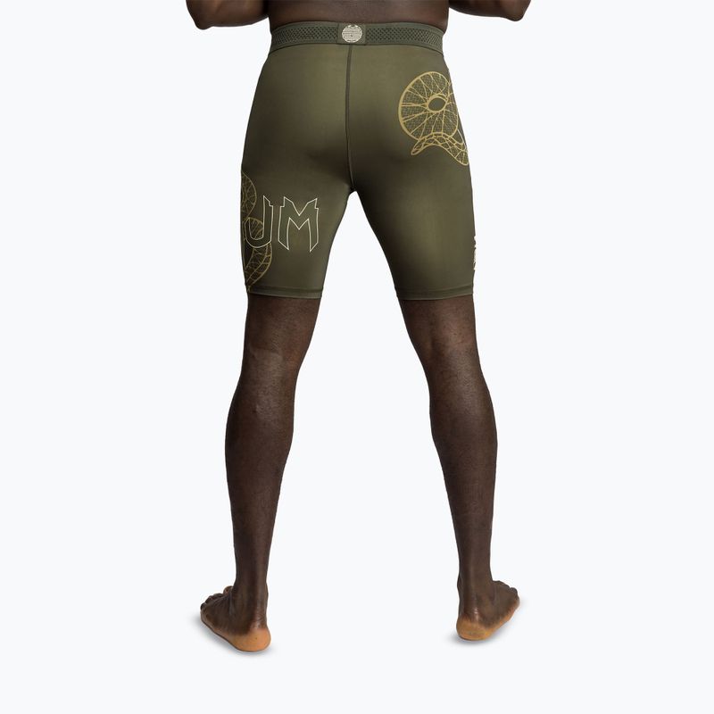 Herren-Trekkingshorts Venum Serpenti Vale Tudo khaki/bronze/ivory 3
