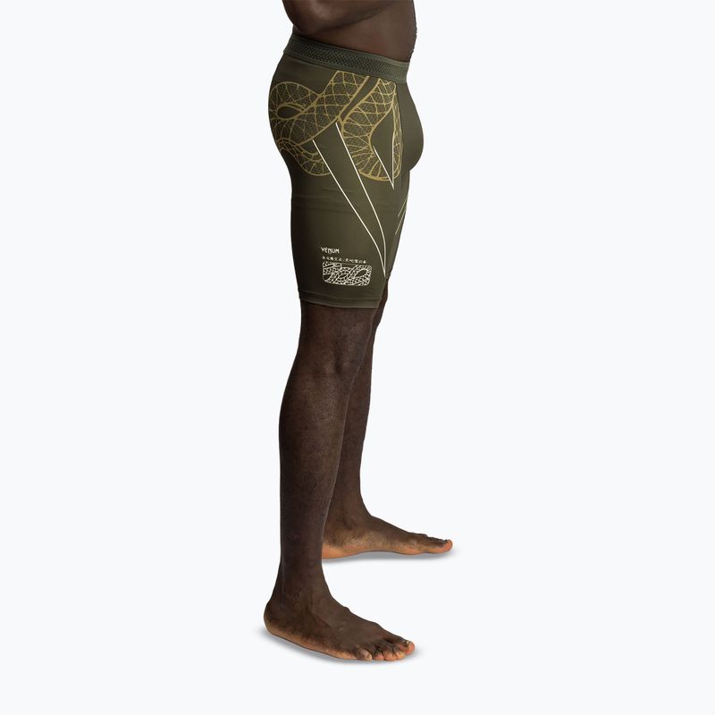 Herren-Trekkingshorts Venum Serpenti Vale Tudo khaki/bronze/ivory 4