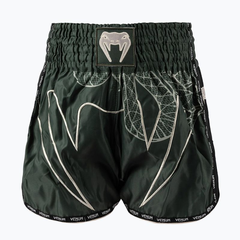Herren-Trainingsshorts Venum Serpenti Muay Thai khaki/bronze/ivory