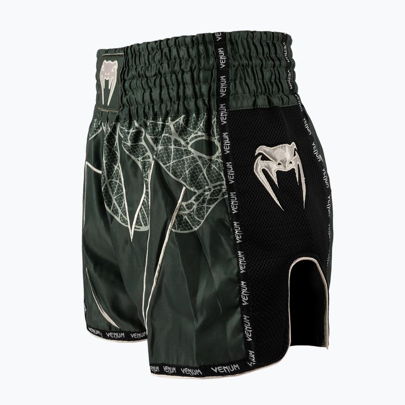 Herren-Trainingsshorts Venum Serpenti Muay Thai khaki/bronze/ivory 3