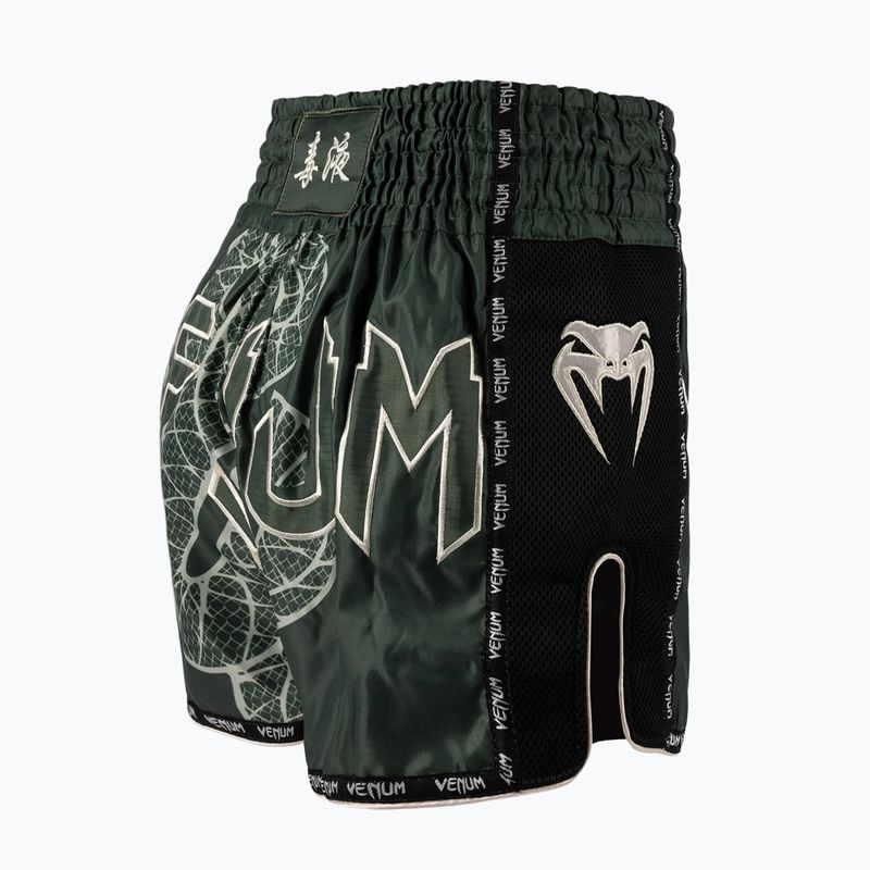 Herren-Trainingsshorts Venum Serpenti Muay Thai khaki/bronze/ivory 4
