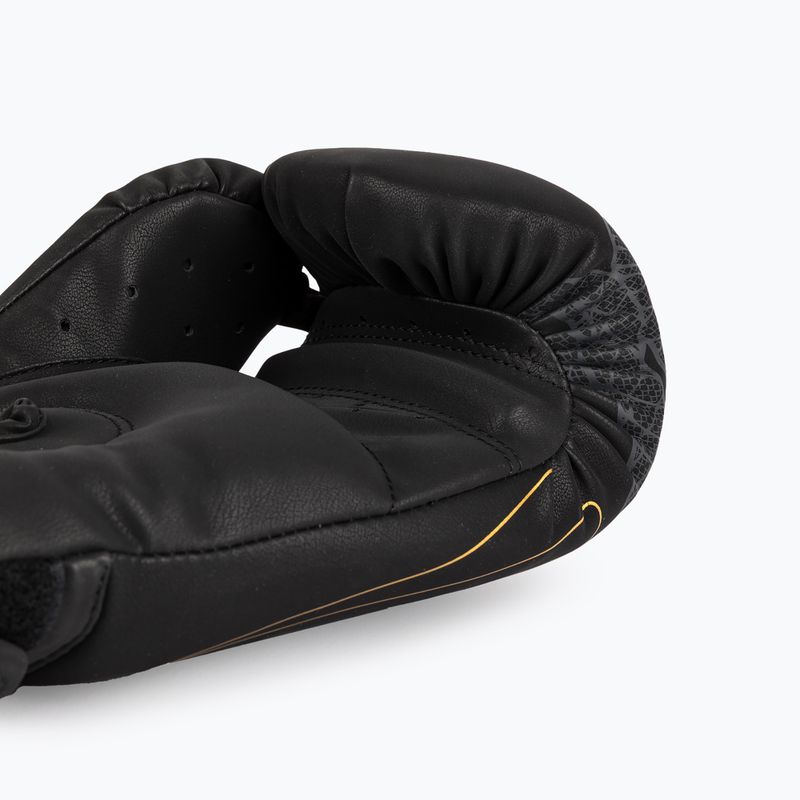 Boxhandschuhe Venum Serpenti Boxing black/silver/gold 5