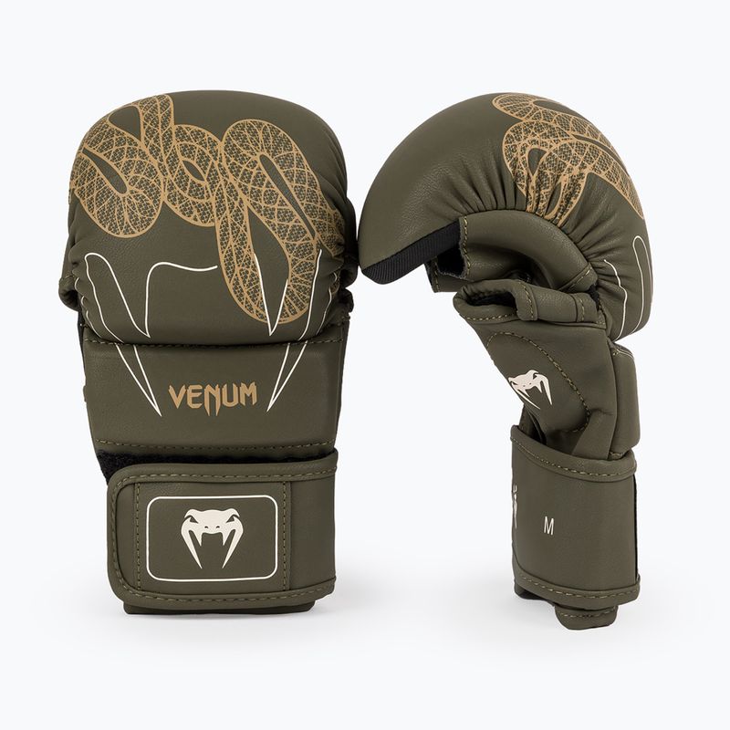 Boxhandschuhe Venum Serpenti Sparring khaki/bronze/ivory 2