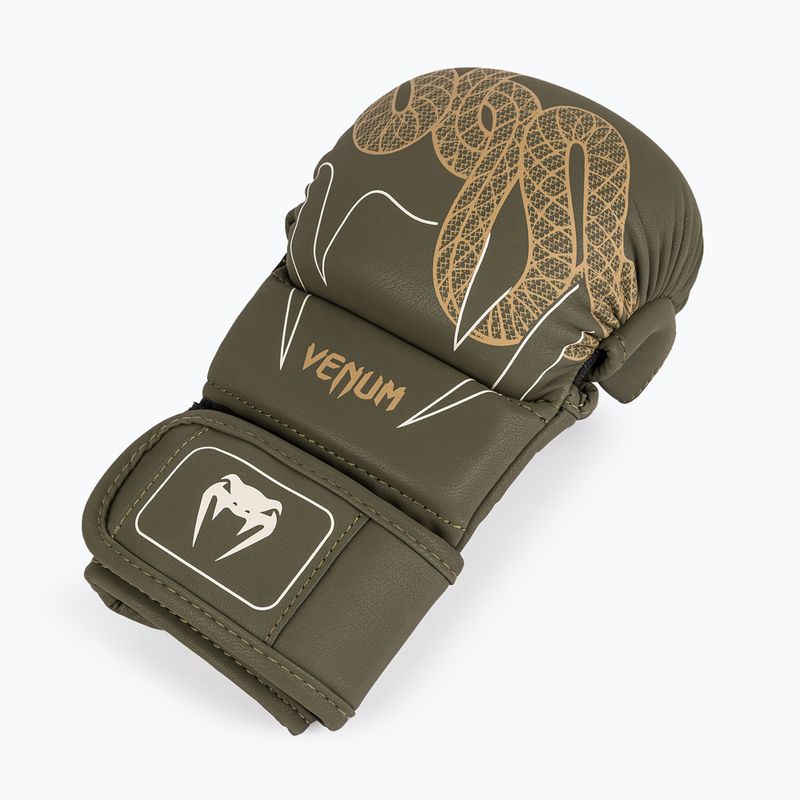 Boxhandschuhe Venum Serpenti Sparring khaki/bronze/ivory 3