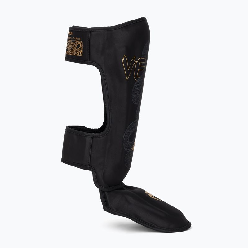 Schienbein- und Spannschoner Venum Serpenti black/silver/gold 2