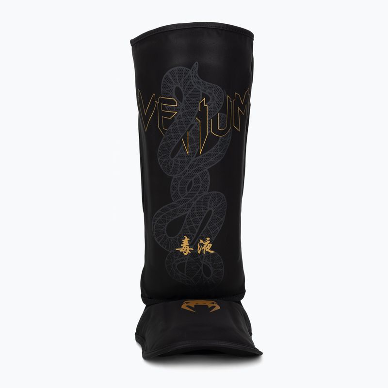 Schienbein- und Spannschoner Venum Serpenti black/silver/gold 4