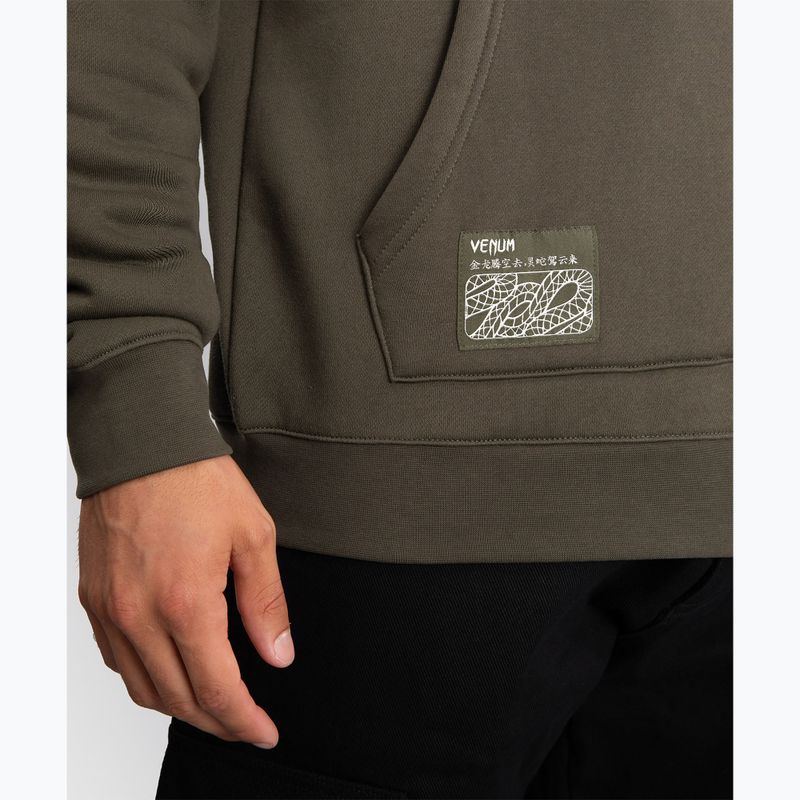Herren-Sweatshirt Venum Serpenti khaki/bronze/ivory 6