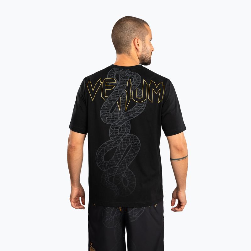 Herren T-Shirt Venum Serpenti black/silver/gold 3