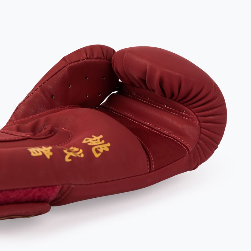 Boxhandschuhe Venum Serpenti Boxing burgundy/ivory 3