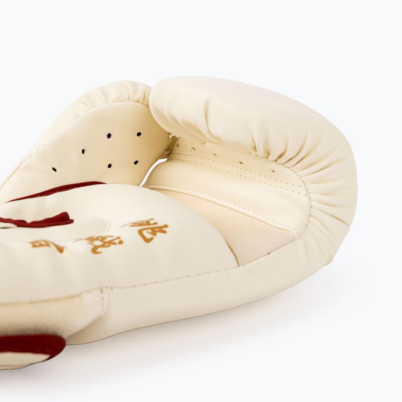 Boxhandschuhe Venum Serpenti Boxing burgundy/ivory 3