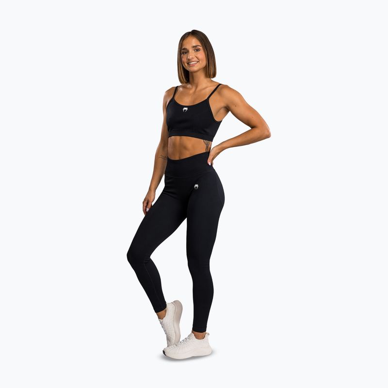 Damen Trainingsleggings Venum Sculpt black/white 2