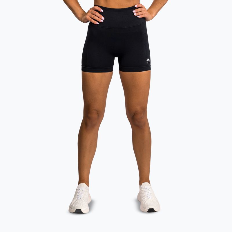 Damen-Trainingsshorts Venum Sculpt Vale Tudo schwarz/weiß