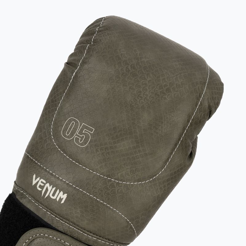 Boxhandschuhe Venum Impact Evo Scales Boxing army green 5