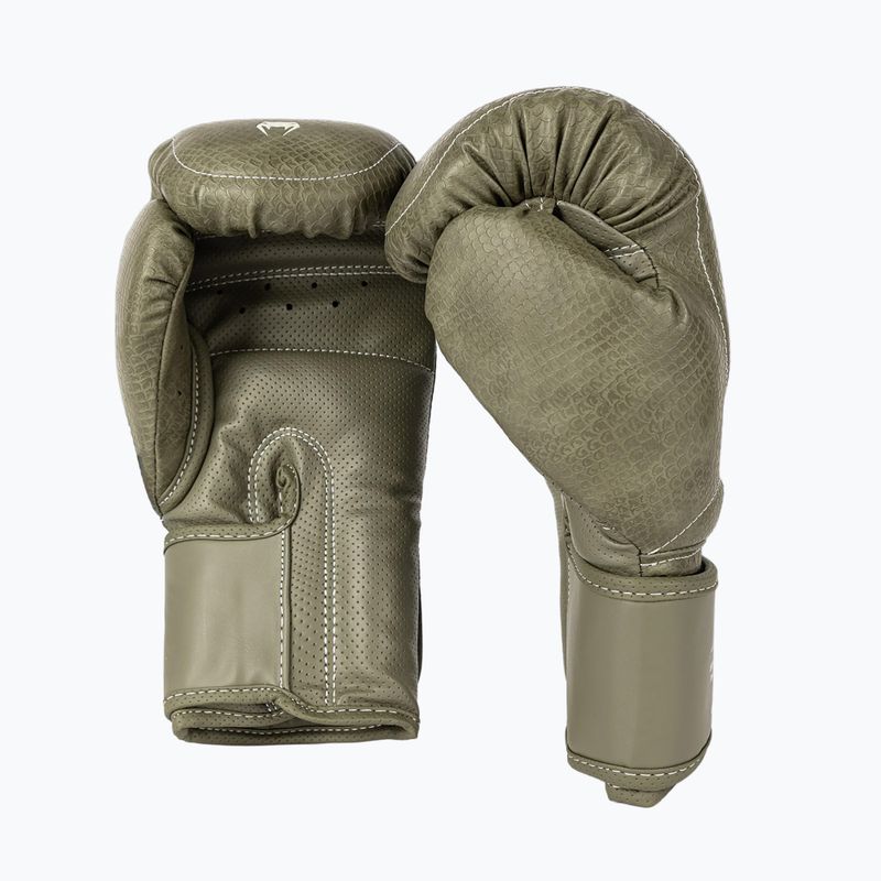 Boxhandschuhe Venum Impact Evo Scales Boxing army green 4