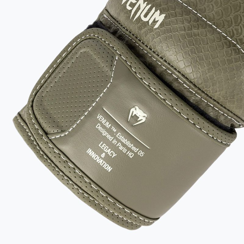 Boxhandschuhe Venum Impact Evo Scales Boxing army green 7