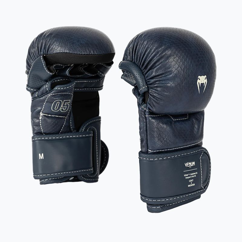 MMA-Sparringhandschuhe Venum Impact Evo Scales MMA midnight blue 2