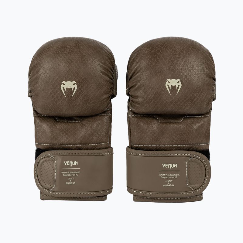 MMA Sparringhandschuhe Venum Impact Evo Scales MMA brown