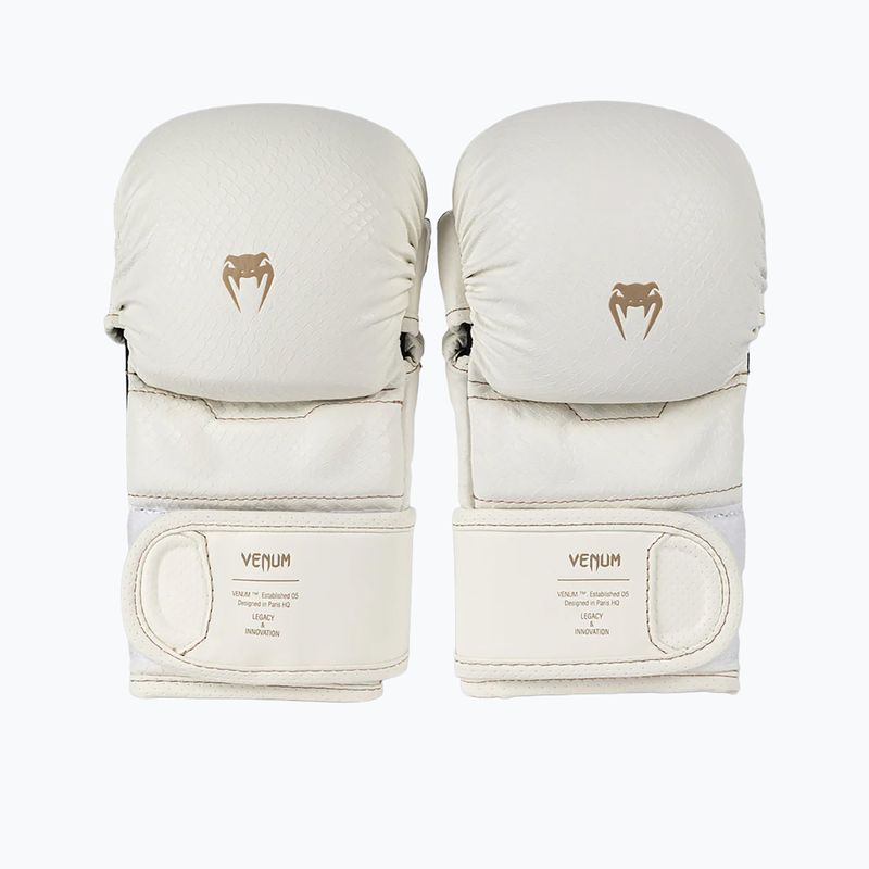 MMA-Sparringhandschuhe Venum Impact Evo Scales MMA ivory