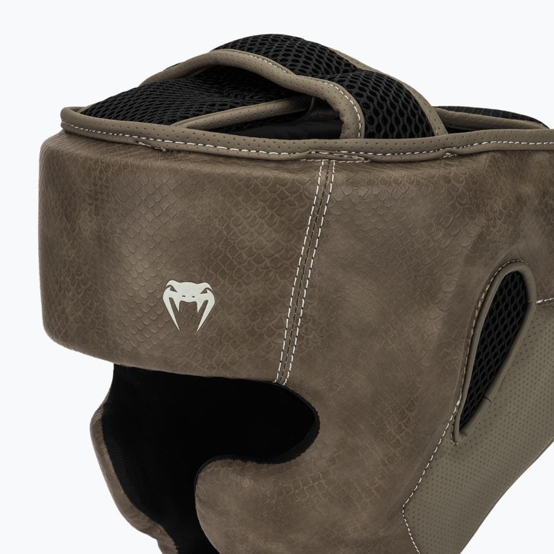 Box-Kopfschutz Venum Impact Evo Scales Headgear brown 4