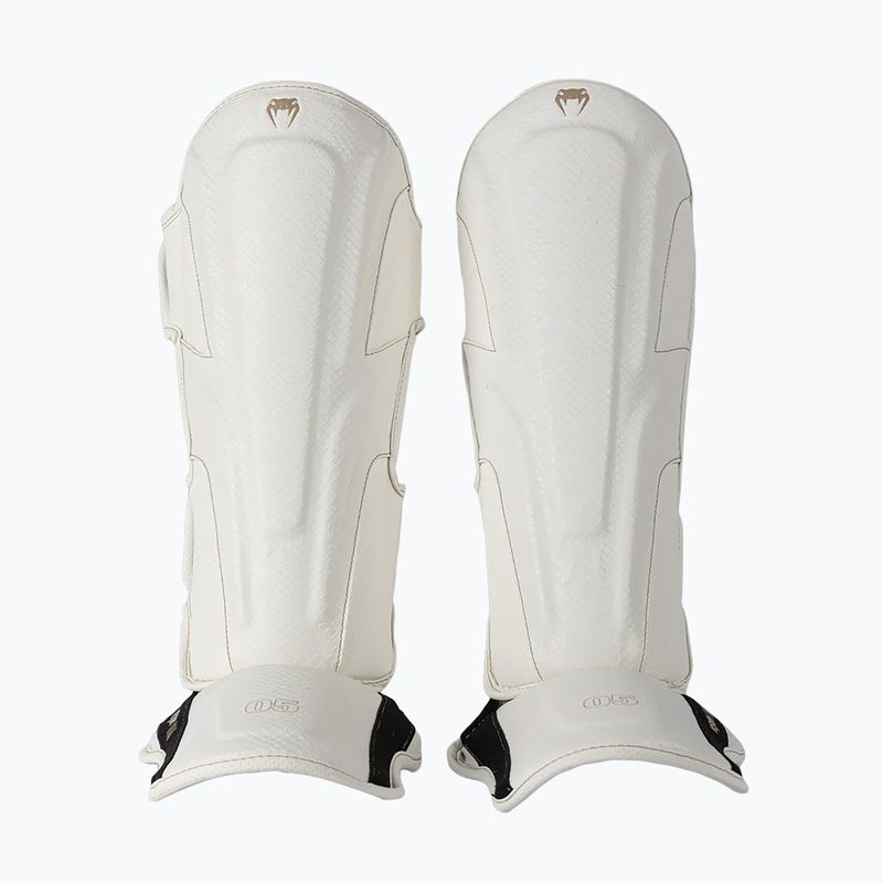 Schienbeinschoner und Fußschützer Venum Impact Evo Scales Shinguards ivory