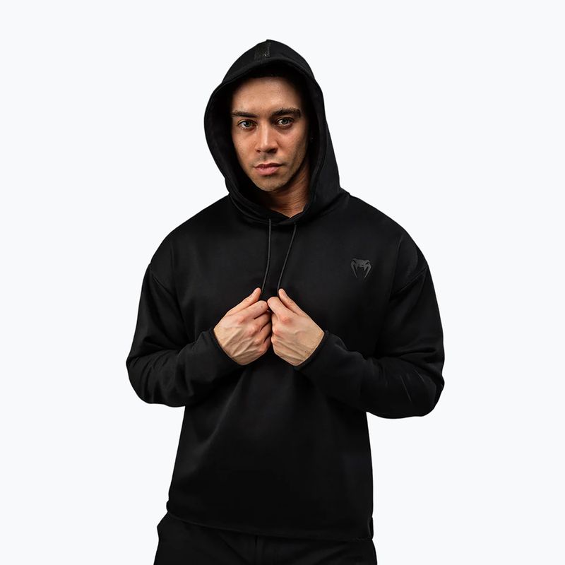 Herren-Sweatshirt Venum Divide Hoodie schwarz