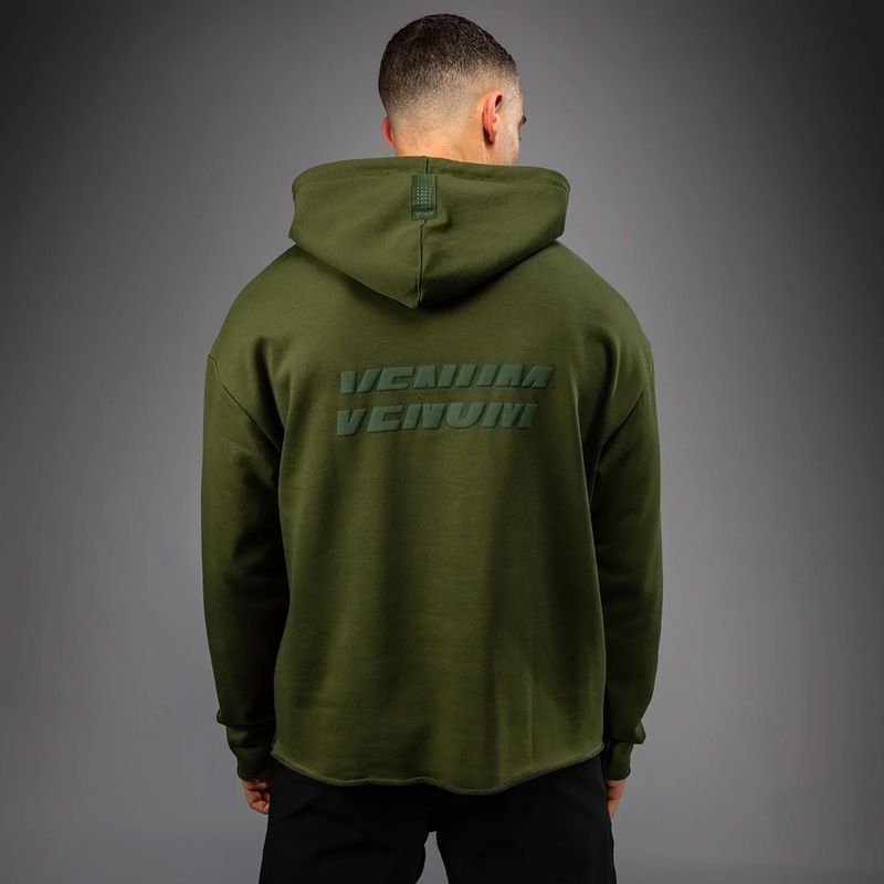 Herren-Sweatshirt Venum Divide Hoodie khaki 3