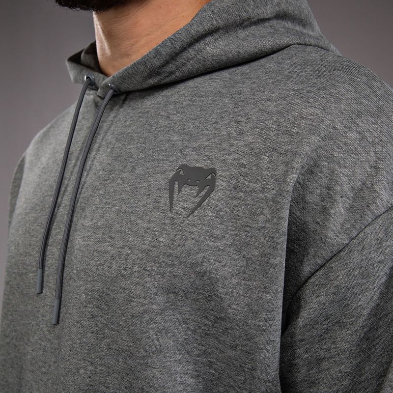 Herren-Sweatshirt Venum Divide Hoodie heather grey 5
