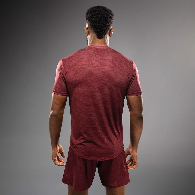 Herren Trainingsshirt Venum X Ares 2.0 Dry Tech Burgund 3