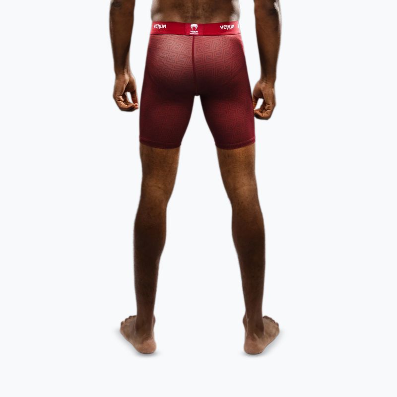 Herren-Trainingsshorts Venum X Ares 2.0 Vale Tudo Burgund 3