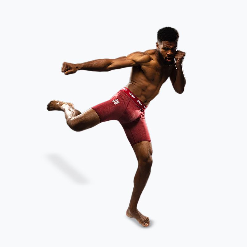 Herren-Trainingsshorts Venum X Ares 2.0 Vale Tudo Burgund 5