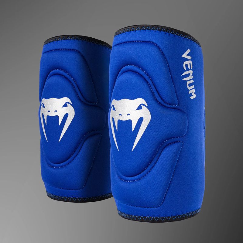 Knieschützer Venum Kontact Knee Pad royal blue/silver 2