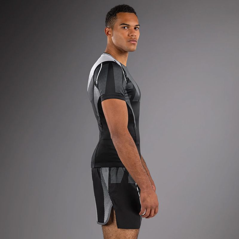 Herren-Rashguard Venum Adrenaline Rashguard black/silver grey 4
