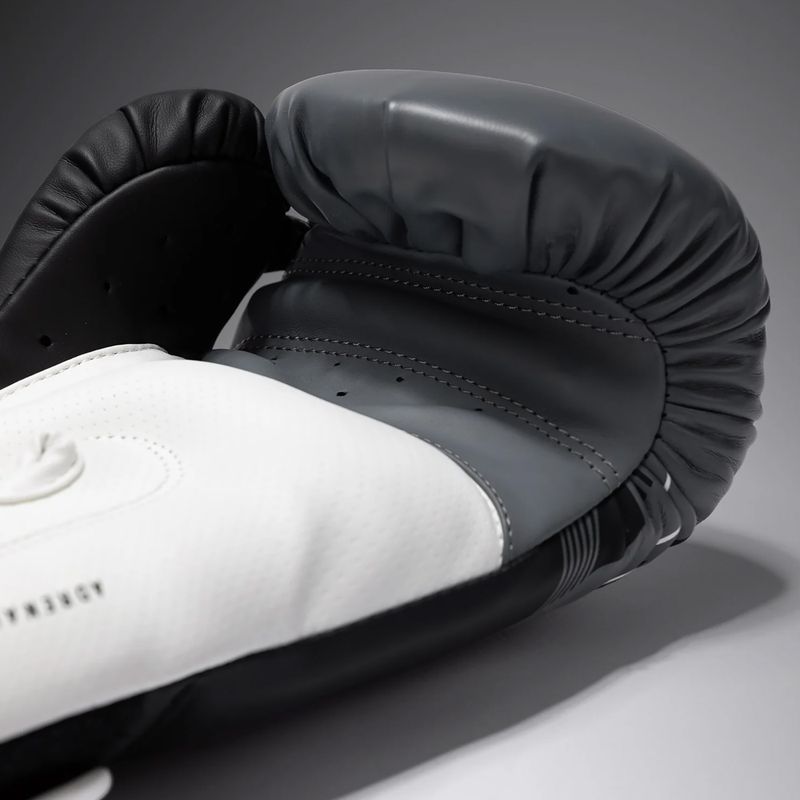 Boxhandschuhe Venum Adrenaline Boxing black/silver grey 3