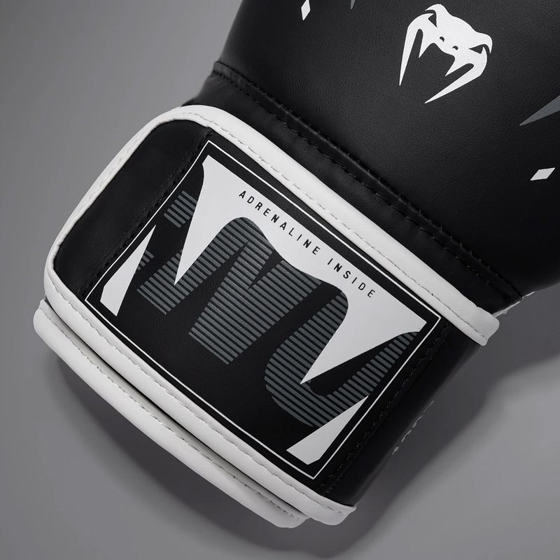 Boxhandschuhe Venum Adrenaline Boxing black/silver grey 4
