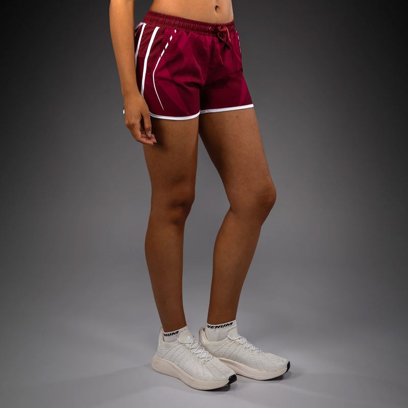 Damen-Trainingsshorts Venum Adrenaline Training burgundy/pink 3
