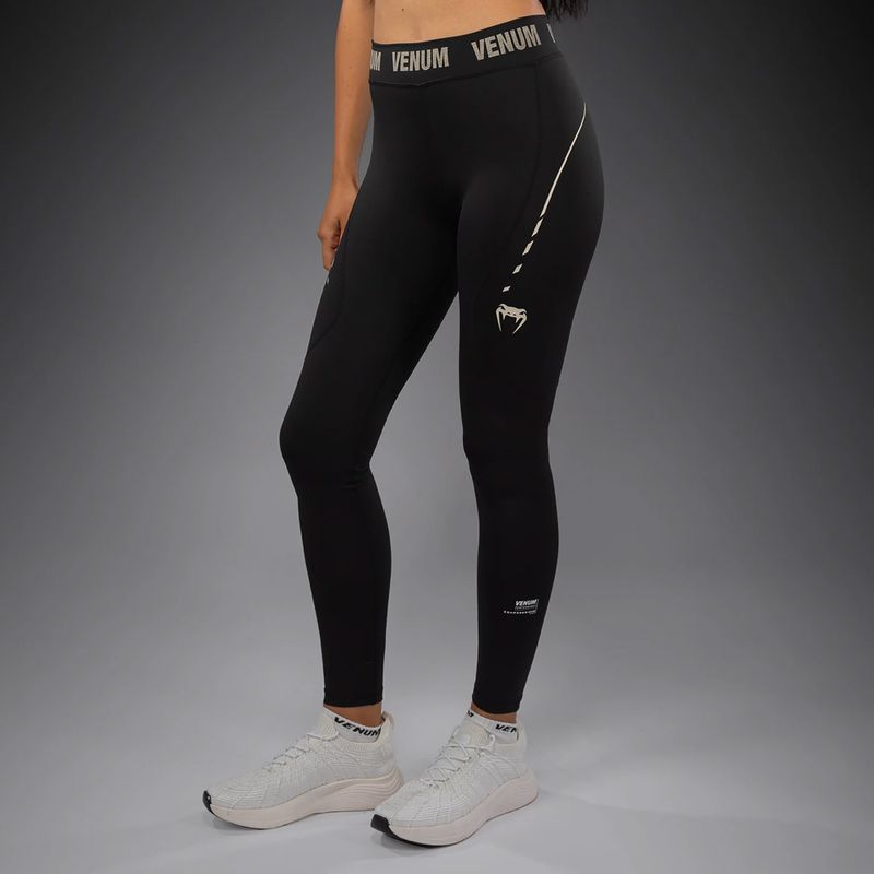 Damen Trainingsleggings Venum Adrenaline black/ivory 4