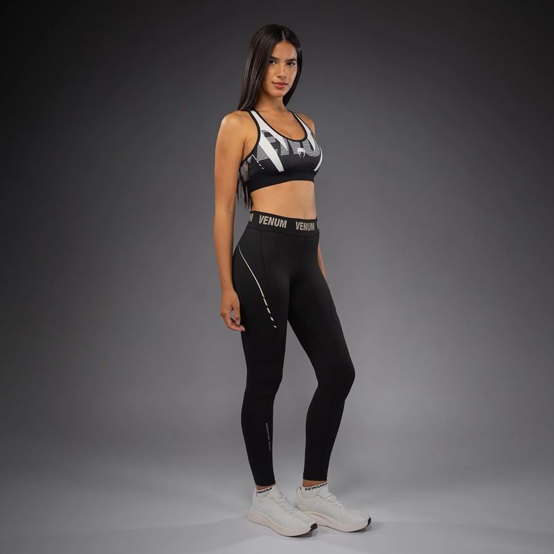 Damen Trainingsleggings Venum Adrenaline black/ivory 7