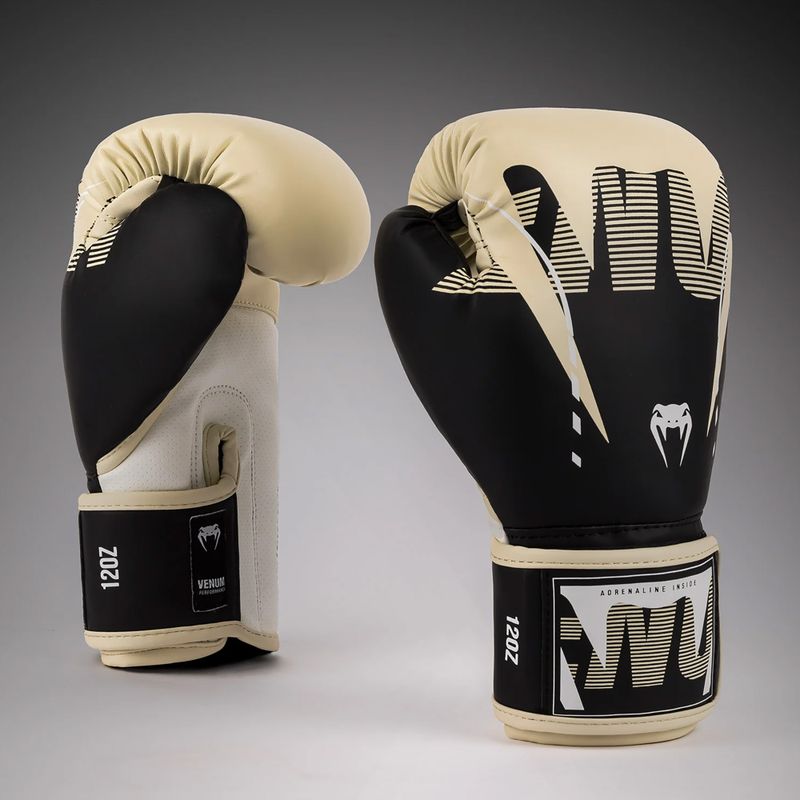Boxhandschuhe Venum Adrenaline Boxing black/ivory 2