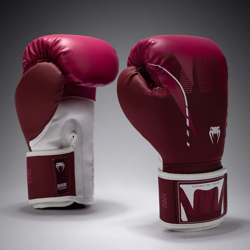 Boxhandschuhe Venum Adrenaline Boxing burgundy/pink 2