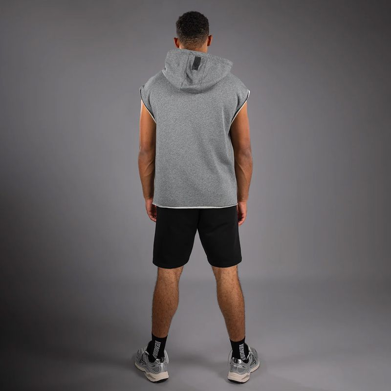 Herren Hoodie Venum Boxing VT Sleeveless Hoodie Heather Grey 2