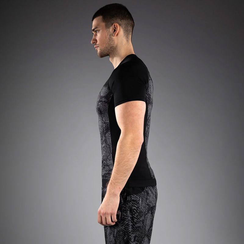 Rashguard Herren Venum G-Fit Scales Rashguard black/charcoal grey 3
