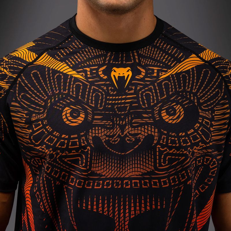 Herren T-Shirt Venum Quetzal Fury Dry-Tech black/fury red/tangerine 5