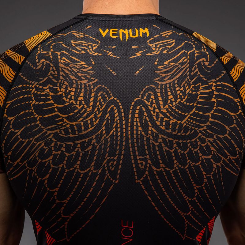 Herren Rashguard Venum Quetzal Fury Rashguard black/fury red/tangerine 5