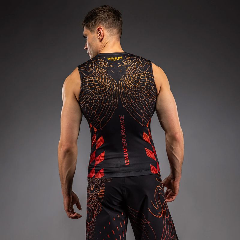 Rashguard Herren Venum Quetzal Fury Ärmelloses Rashguard black/fury red/tangerine 2