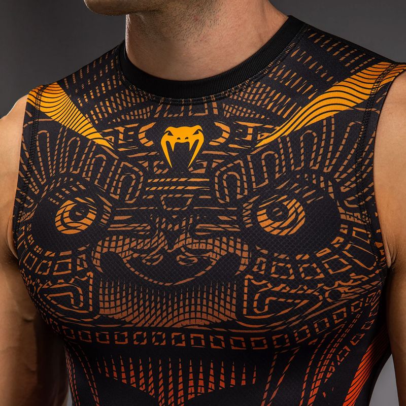 Rashguard Herren Venum Quetzal Fury Ärmelloses Rashguard black/fury red/tangerine 5
