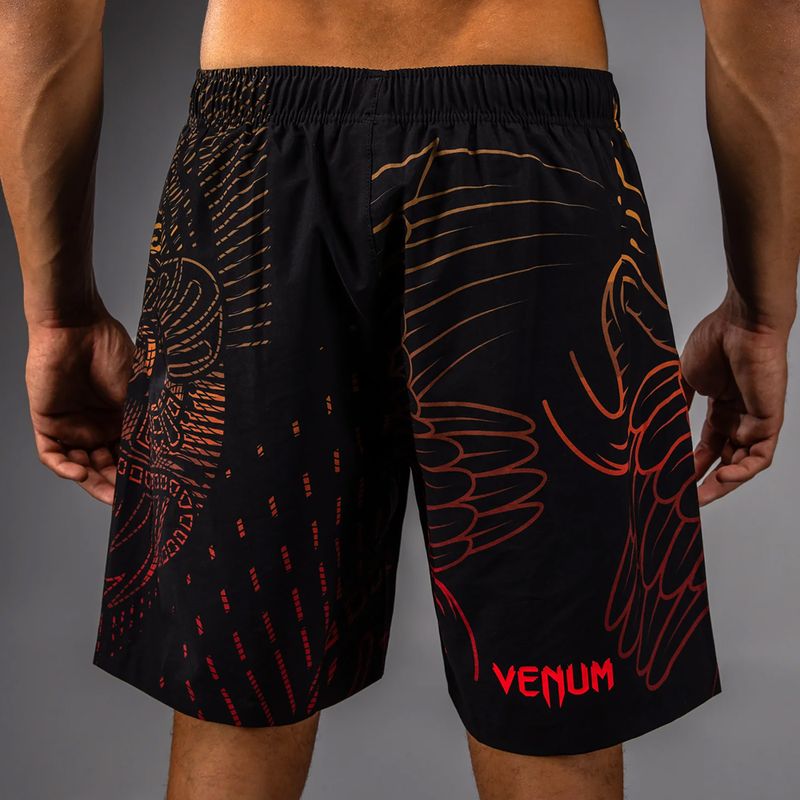 Herren-Trainingsshorts Venum Quetzal Fury Training black/fury red/tangerine 5