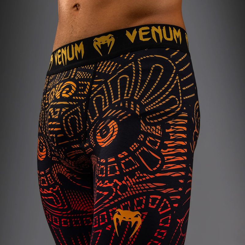 Herren Trainingsshorts Venum Quetzal Fury Vale Tudo black/fury red/tangerine 4